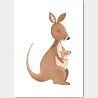 Kangaroo Posters and Art